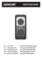 Sencor PARTYCON WAVE - Owners manual 